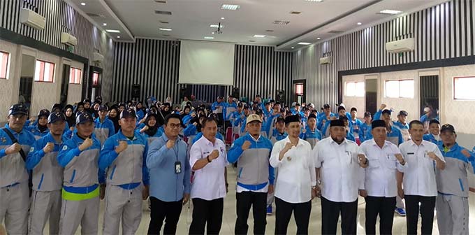 Pelepasan Atlet Popda Aceh Agara